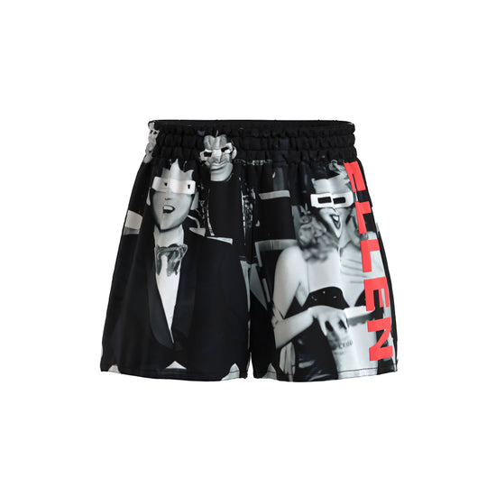 3D! Retro Gym Shorts Unisex