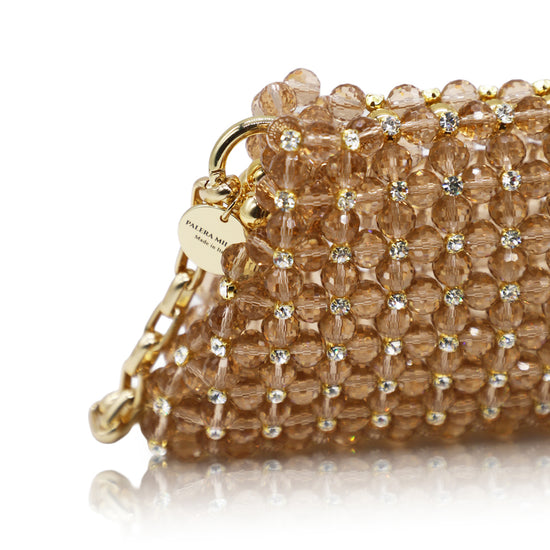 Crystal Pouch - Champagne