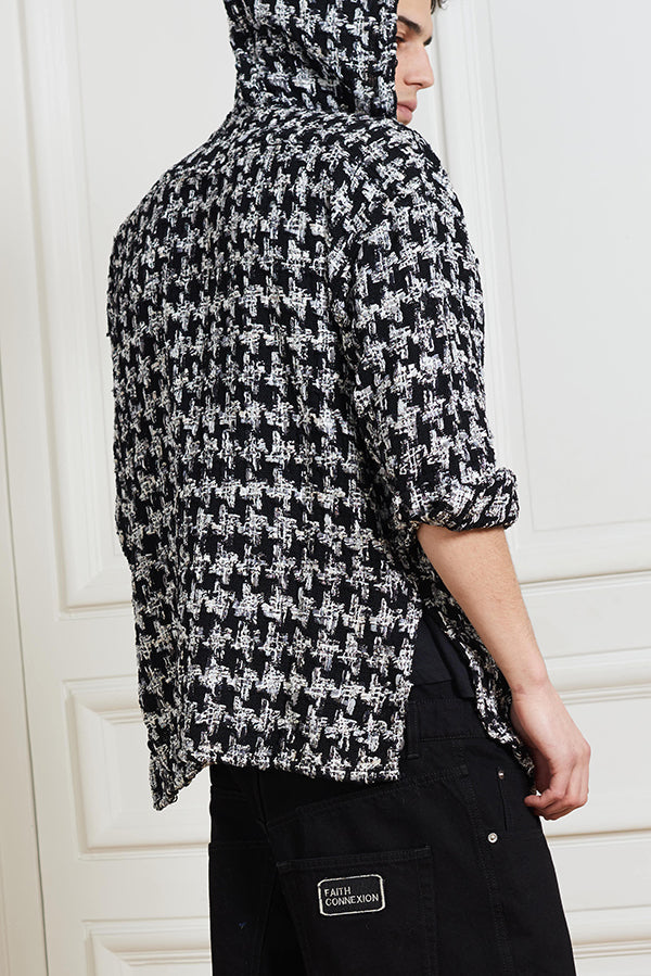 Tweed Oversized Shirt