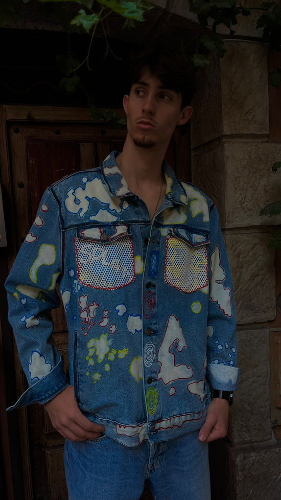 Veste Jean Oversize Mix