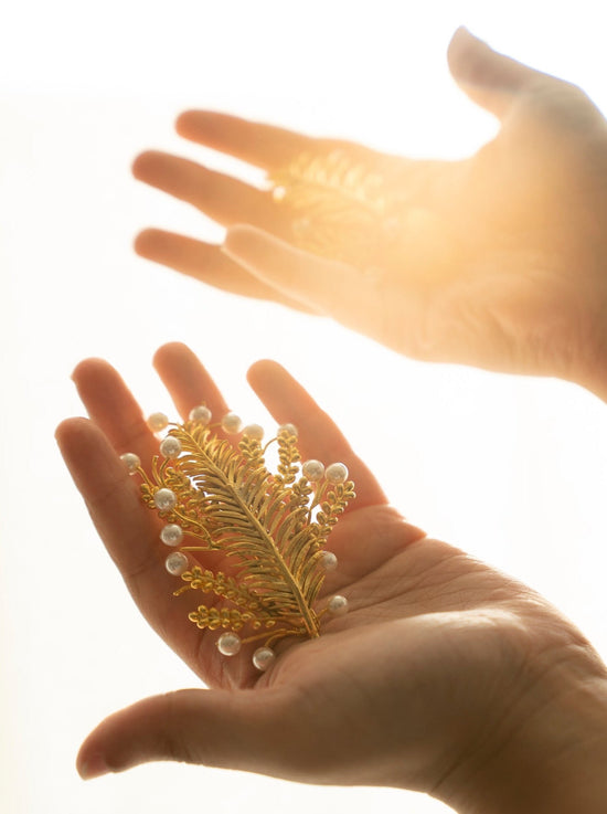 AURA X ASCIA | 7 | Gold or Silver Barrette