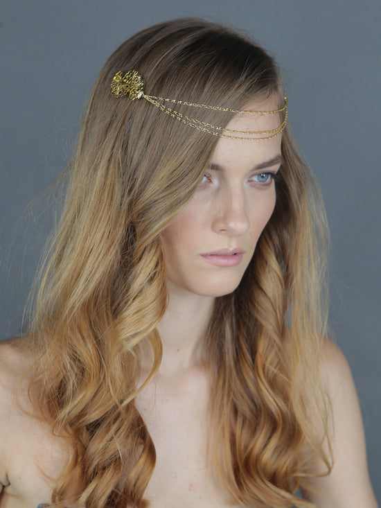 THROUGH THE GRAPEVINE | 8 | GOLD HEADPIECE